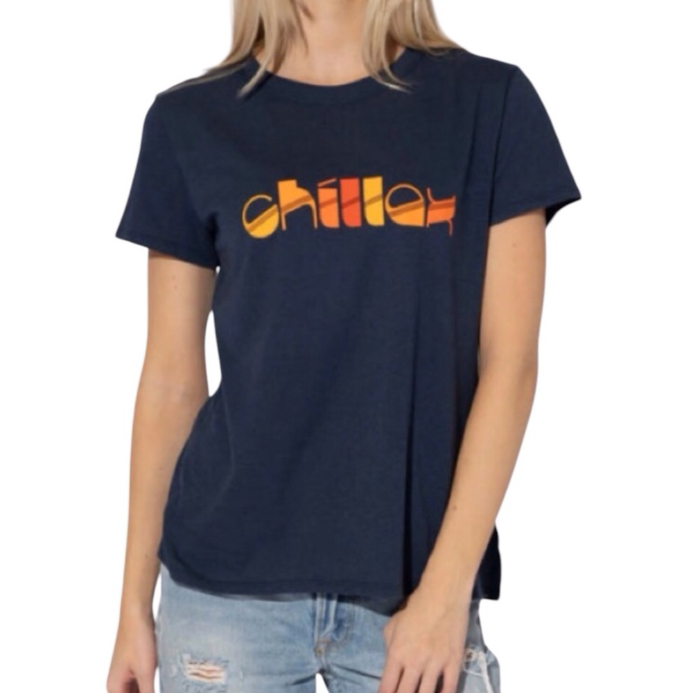 Sub_Urban Riot "Chillax" Short Sleeve Blue Tee